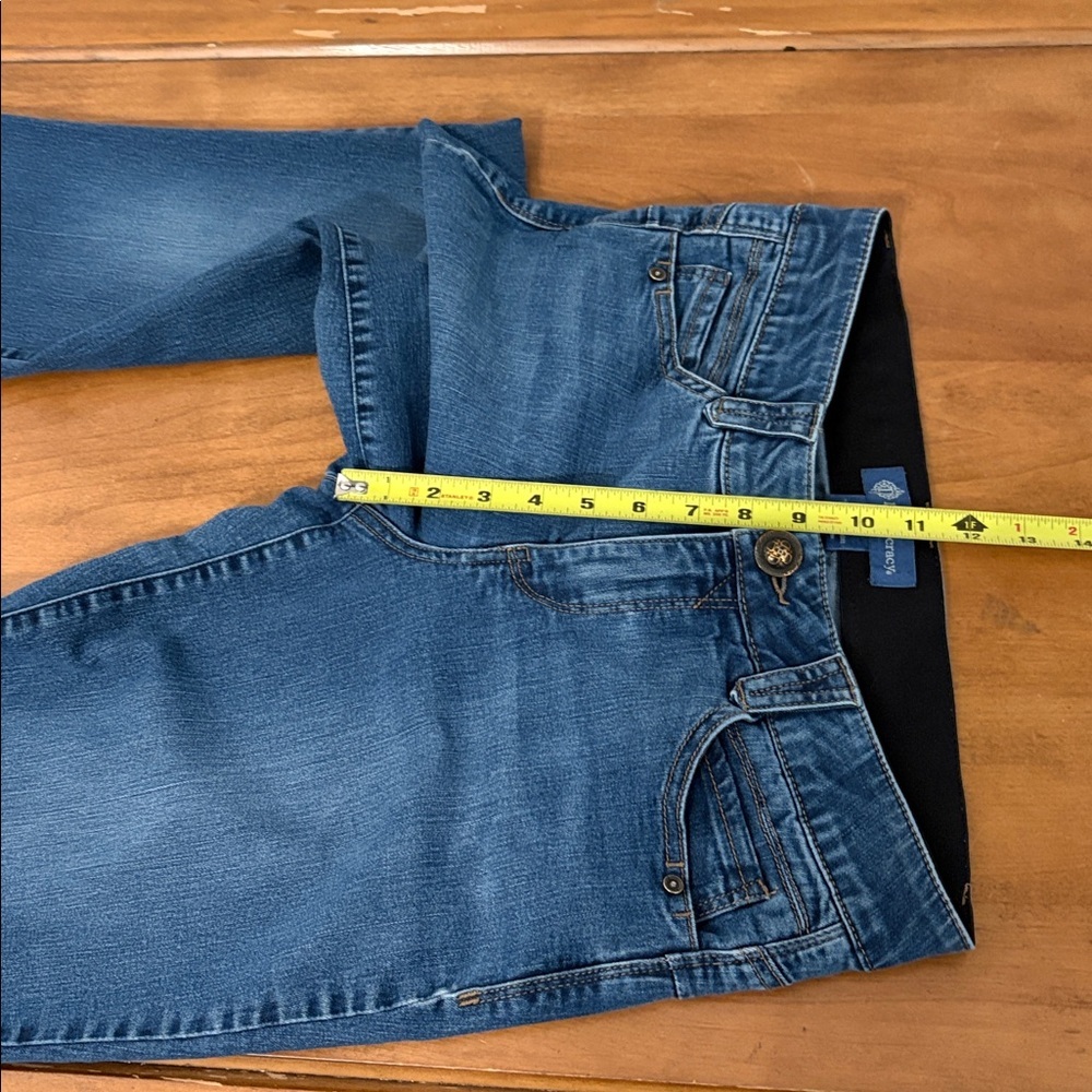 Democracy Absolution Blue Denim Jeans Size 8 - Picture 6 of 14